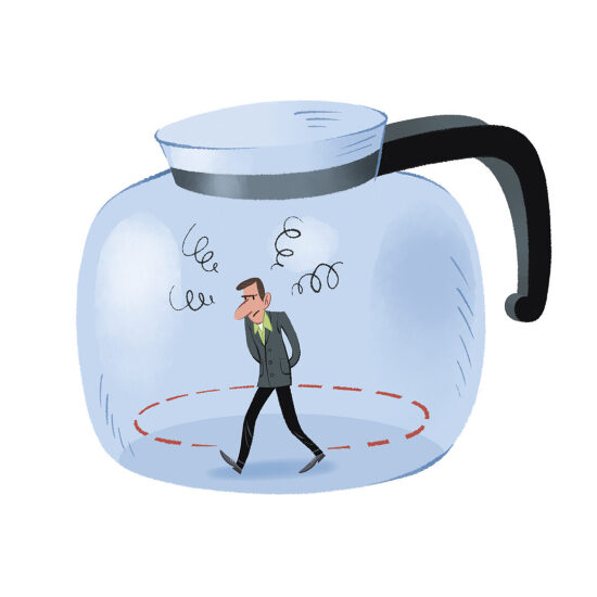"Yoyoter de la cafetière"